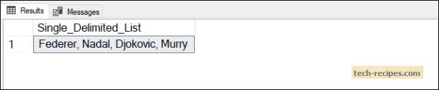 Concate Multiple Row Values In SQL Server-Tech_recipes_2