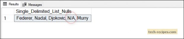 Concat Multiple Row Values In SQL Server-Tech_recipes_3