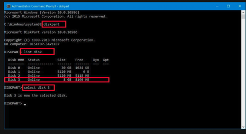 create bootable USB drive