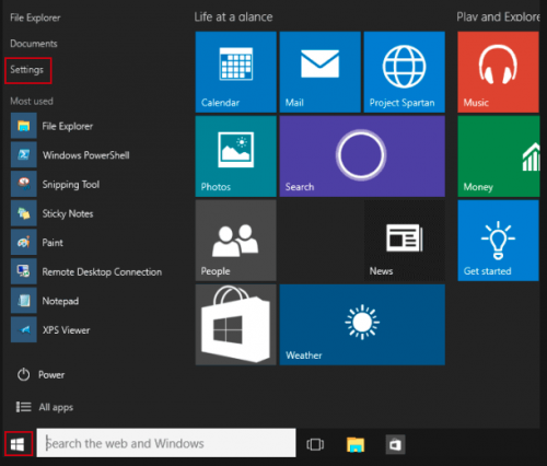 turn on windows 10 update