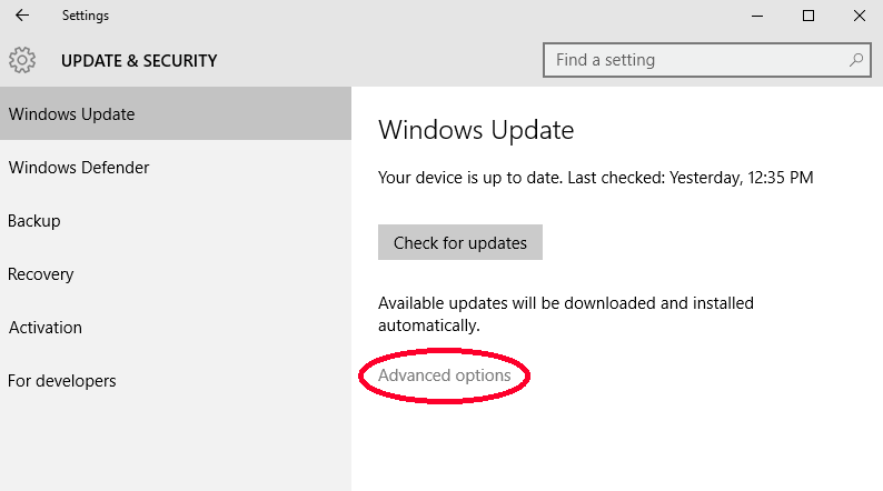 How to enable Automatic Updates in Windows