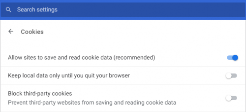 Check If A Browser Is Clearing Cookies Automatically