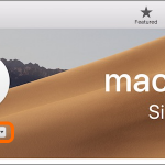 Mac Apple Menu App Store Feature macOS Mojave Download