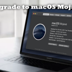 Upgrade MacOS Mojave