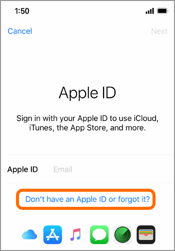 reset macbook password with iphone