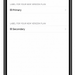 iPhone X Home Screen Settings New Cellular Plan Label