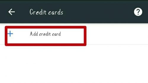 Add A Payment Method To Google Chrome