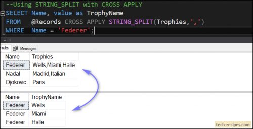 How To Split Delimited String In SQL Server Using STRING_SPLIT