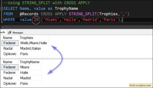 How To Split Delimited String In SQL Server Using STRING_SPLIT