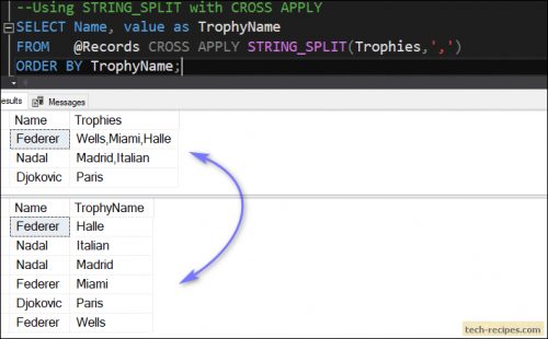 How To Split Delimited String In SQL Server Using STRING_SPLIT