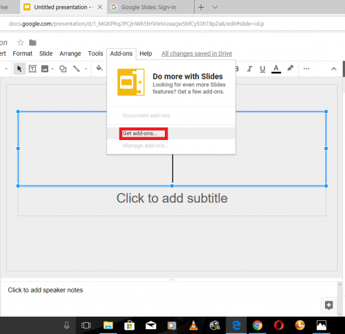 How To Get Add-Ons On Google Slides