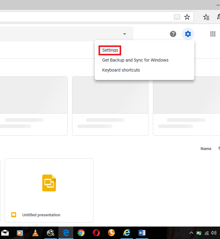 How To Change The Default Language On Google Drive
