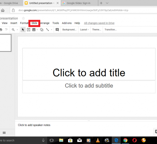 How To Change The Background Color On Google Slide