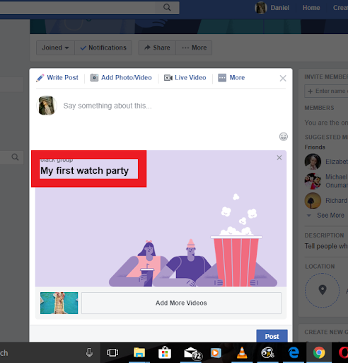 How To Create Watch Party On Facebook