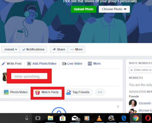 Create A Watch Party On Facebook