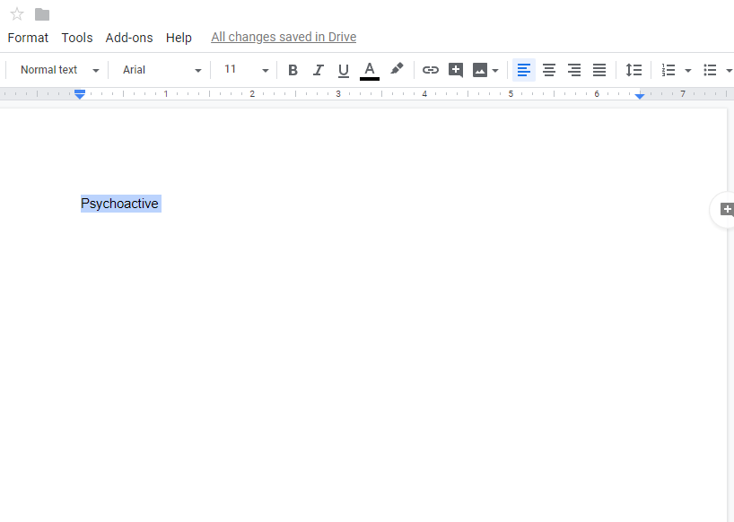 How to use dictionary on google docs