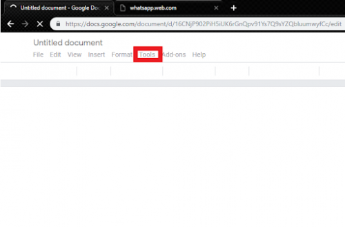 How To Use Dictionary On Google Docs