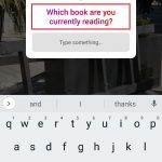 Instagram story questions 1