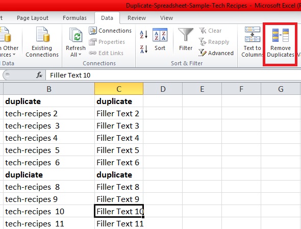 How to Remove Duplicates in Excel