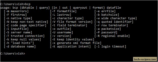 How To Use BCP Utility In SQL Server