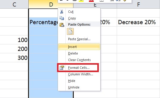 How to Calculate Percentage in Excel [ Shortcut for % Change]
