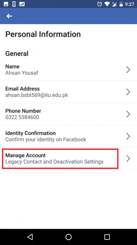  Deactivate Facebook Account Mobile 4