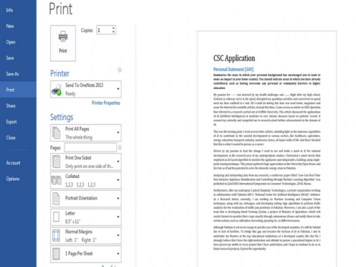 how to print your word documents without comments step 7