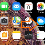 iPhone Xs Home Screen Swipe to Right