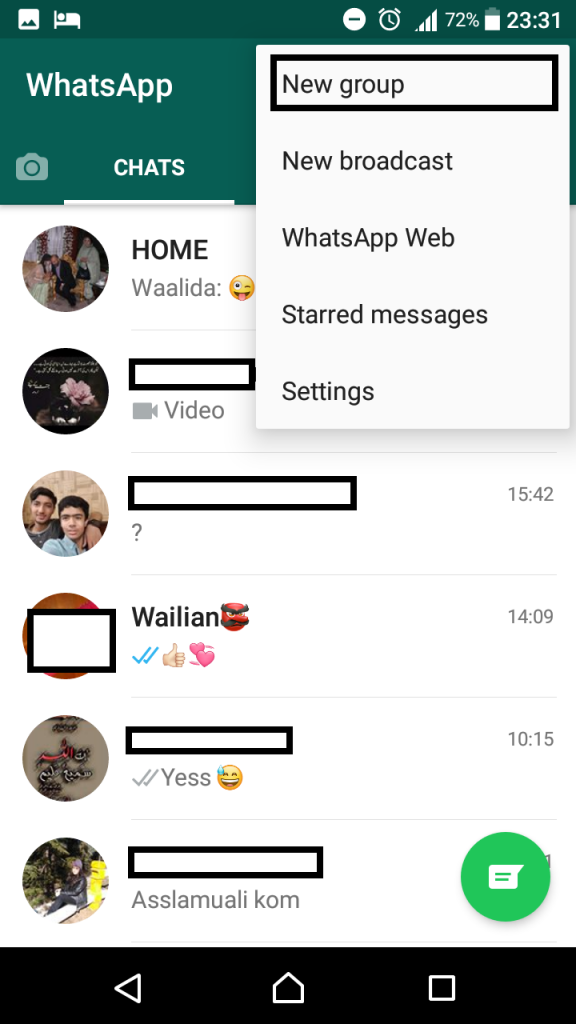 new whatsapp open new whatsapp open
