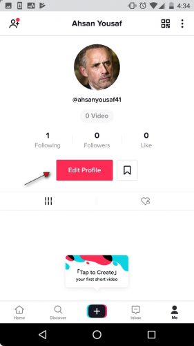 how to change your username on tik tok 3