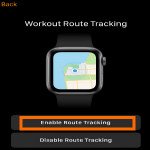 Apple Watch Set Up Enable Route Tracking