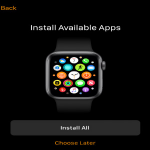 Apple Watch Set Up Install Available Apps