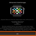 Apple Watch Set Up Shared Settings