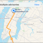 Apple iPhone Maps Find Driving Route
