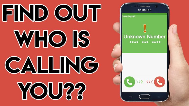 How to Find Out Unknown Callers Number & Contact Details
