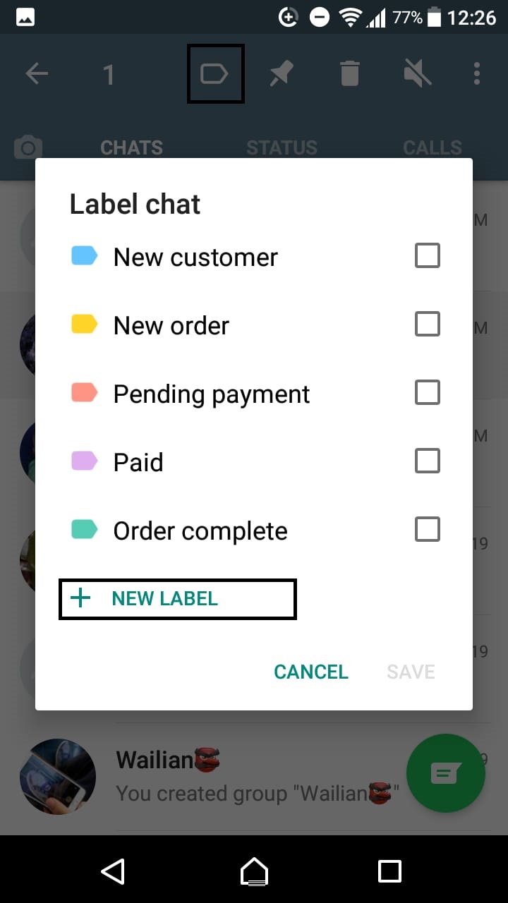 How to Use Labels in Whatsapp Business App to Manage Customers