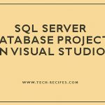 SQL Server Database Project In Visual Studio_7
