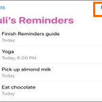 iPhone iOS 13 Reminders Add New Reminder Enter Reminder DONE