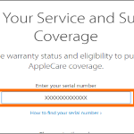 Check iPhone Coverage Website Enter Serial Number