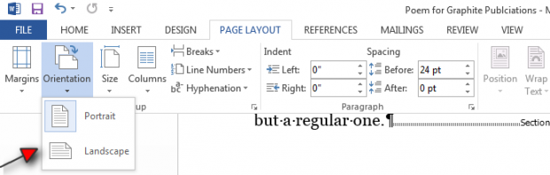 How to Make a Single Page Landscape in Word (And Why You Should)