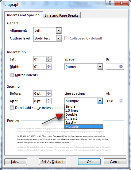 How to Double Space in Word [Change Line Spacing Easily]