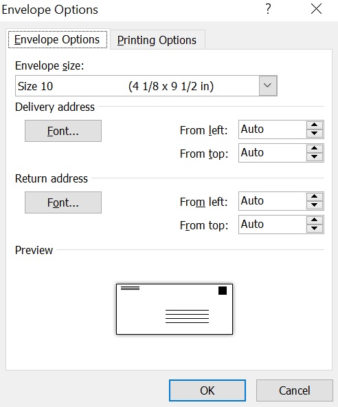 create and print an envelope in word 2013 create and print an envelope in word 2013