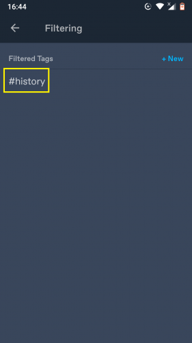 Newly added tag blocked on Tumblr via 2019 latest updates app.