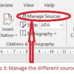 Referencing in ms word 3