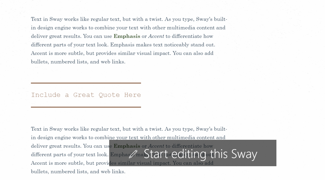 How to Write a Newsletter Using Microsoft Sway TechRecipes