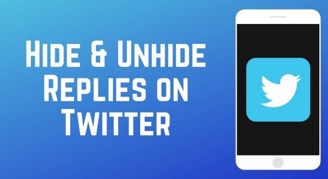 Learn how to hide and unhide replies to tweets with latest feature (Twitter 2019 update).