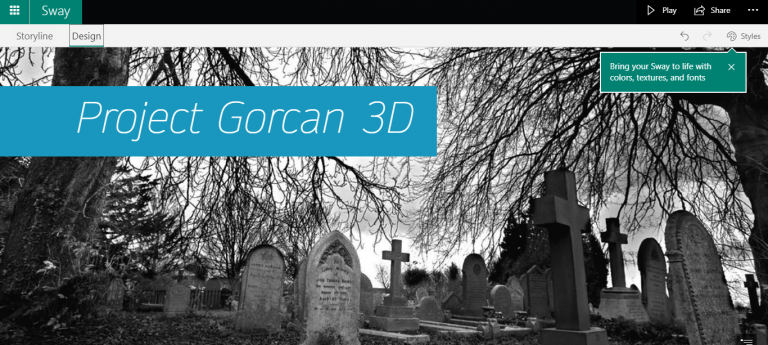 How to Write an Interactive Blog Using Microsoft Sway