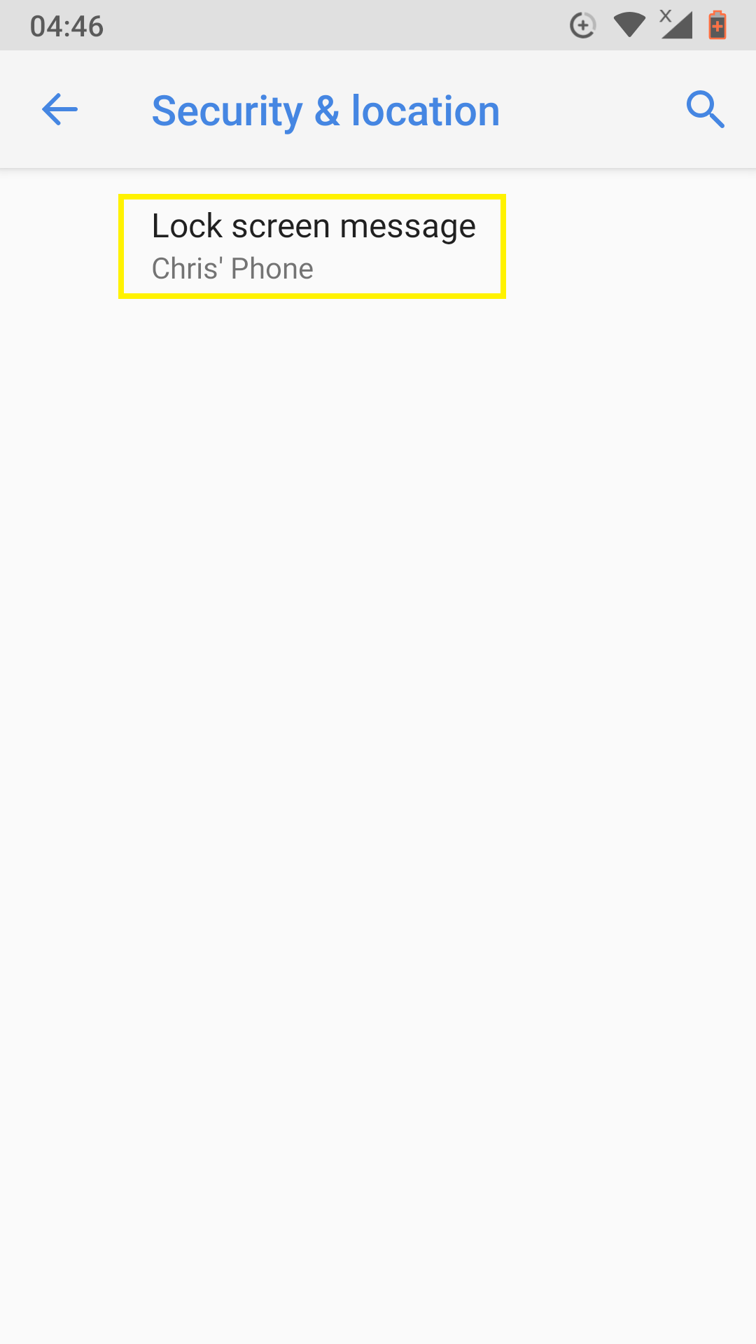 How to Add a Custom Lock Screen Message on Your Android