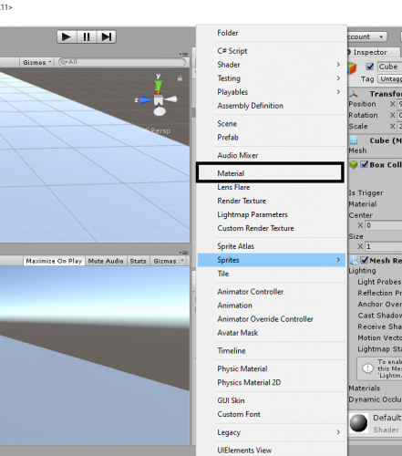 How To Use Material And Physics Material In Unity Unity 3d