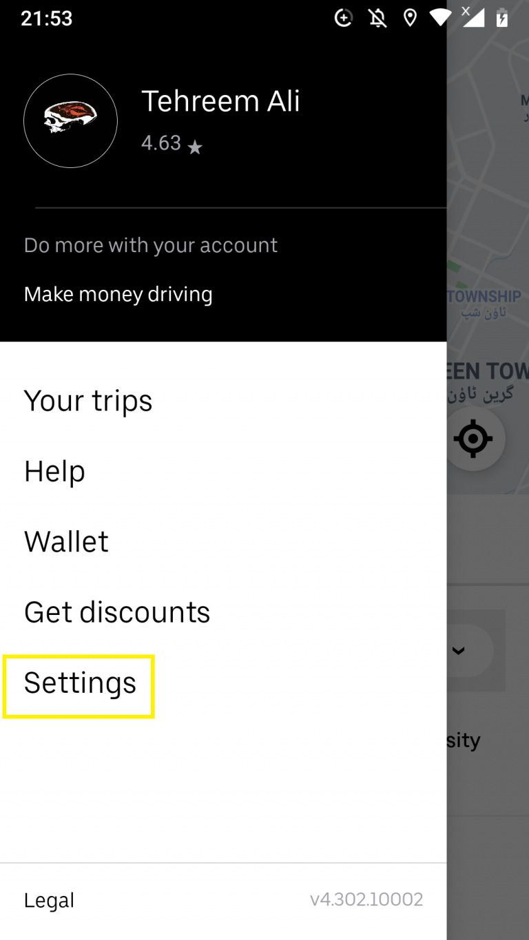 How to Turn Push Notifications Off/On for Uber Within App (Android)